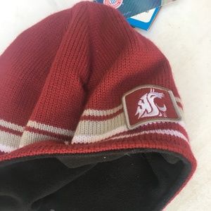 Washington State Cougars knitted beanie